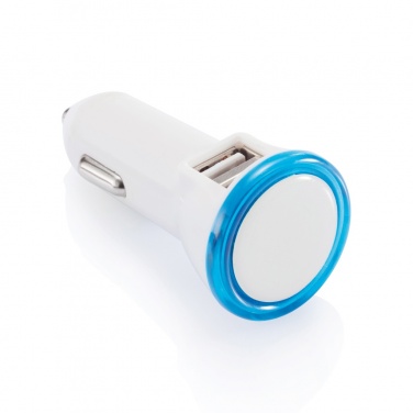 Logotrade promotional giveaway picture of: Powerful dual port car charger