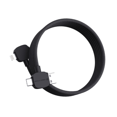 Logo trade promotional item photo of: Urban Vitamin Stockton 65W RCS RTPE/RPET magnetic cable