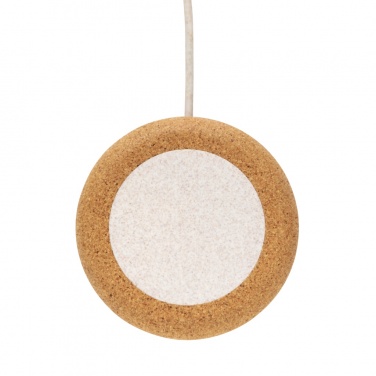 Logotrade corporate gifts photo of: Cork and Wheat 5W wireless charger