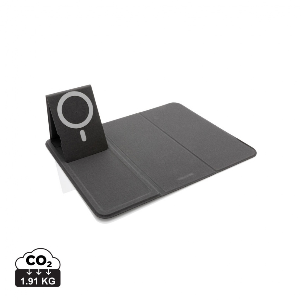 Logo trade corporate gift photo of: Artic Magnetic 10W wireless charging phonestand