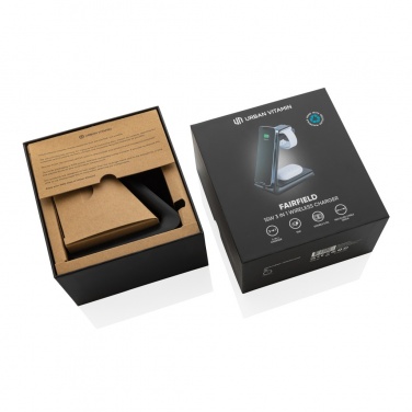 Logo trade promotional merchandise photo of: Urban Vitamin Fairfield 3 in1 RCS rplastic charger