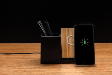 Logotrade promotional products photo of: Ontario RCS recycled plastic 10W wireless charger