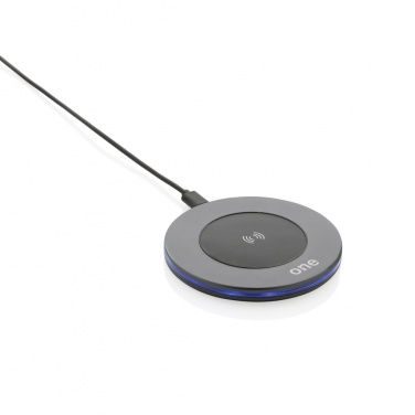 Logotrade promotional merchandise image of: Terra RCS recycled aluminium 10W wireless charger