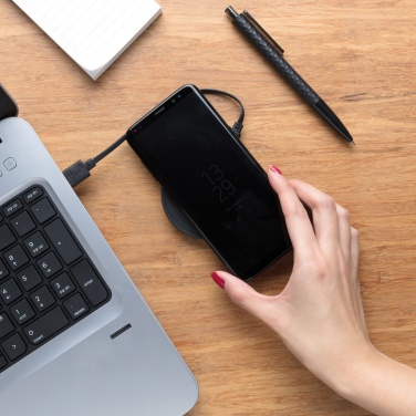 Logotrade promotional merchandise photo of: 5W wireless charging pad round