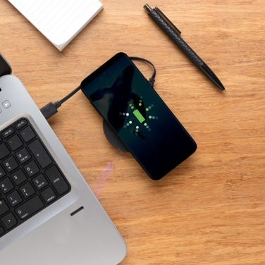 Logotrade promotional merchandise image of: 5W wireless charging pad round