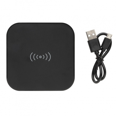 Logo trade promotional merchandise picture of: Wireless 5W charging pad