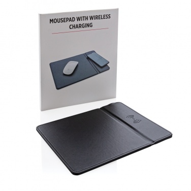 Logotrade business gift image of: Mousepad with 5W wireless charging