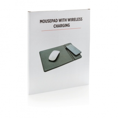 Logotrade promotional product picture of: Mousepad with 5W wireless charging
