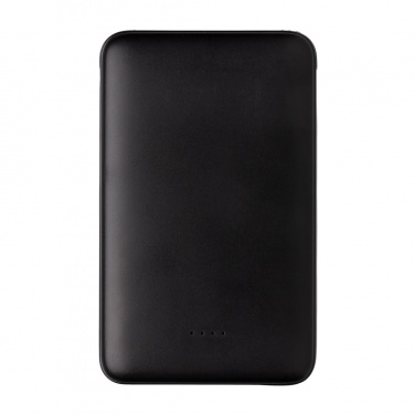 Logotrade corporate gift image of: 5.000 mAh Pocket Powerbank with integrated cables