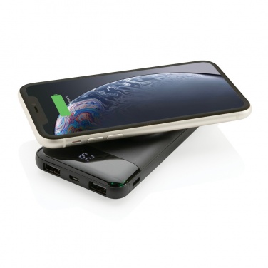 Logotrade business gift image of: 10.000 mah wireless powerbank with watch charger