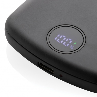 Logo trade advertising product photo of: MagBoost RCS recycled plastic 5000 mah magnetic powerbank