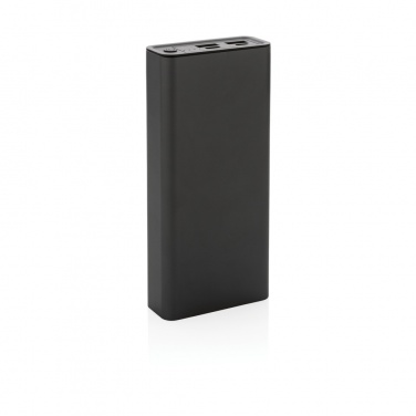 Logo trade promotional gift photo of: Terra RCS recycled 20W aluminium powerbank 20.000 mAh