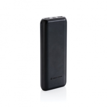 Logo trade advertising products image of: Urban Vitamin Pasadena 20.000 mAh 18W PD powerbank