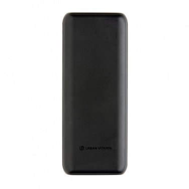 Logo trade advertising products image of: Urban Vitamin Pasadena 20.000 mAh 18W PD powerbank