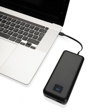 Logotrade promotional merchandise photo of: Gridley RCS rplastic 20000 65W laptop powerbank
