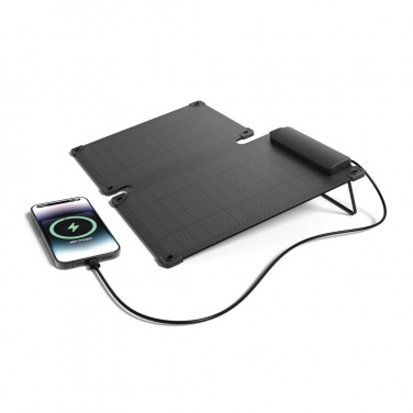 Logo trade promotional giveaways image of: Solarpulse rplastic portable Solar panel 10W