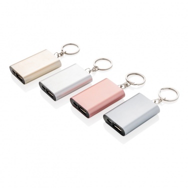 Logo trade advertising products picture of: 1.000 mAh keychain powerbank