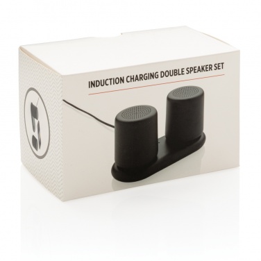 Logotrade promotional merchandise image of: Double induction charging speaker