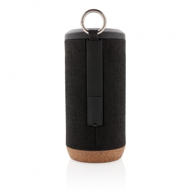 Logo trade promotional merchandise image of: Baia 10W wireless speaker, cork