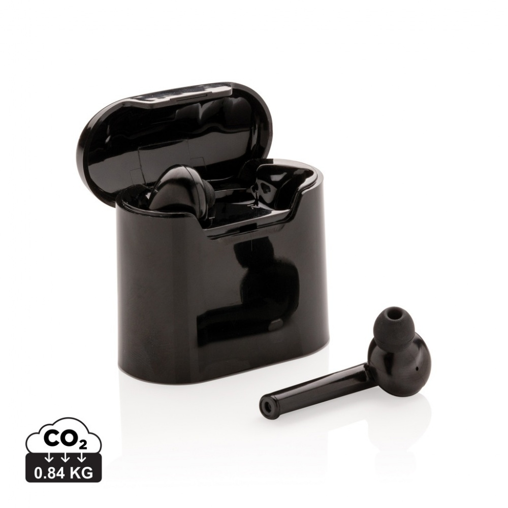 Logotrade promotional product image of: Liberty wireless earbuds in charging case