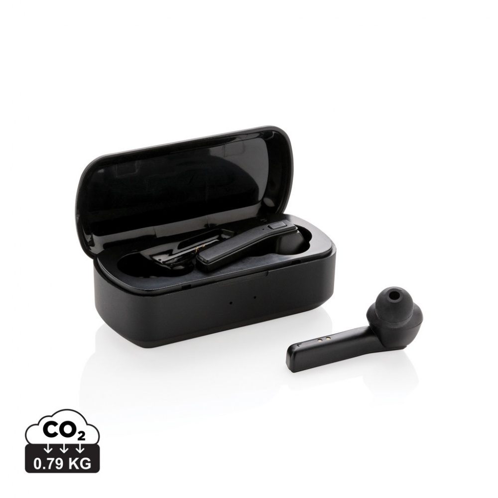 Logotrade promotional merchandise picture of: Free Flow TWS earbuds in charging case