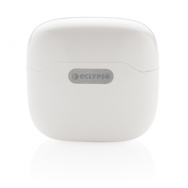 Logo trade promotional products image of: TWS earbuds in UV-C sterilising charging case