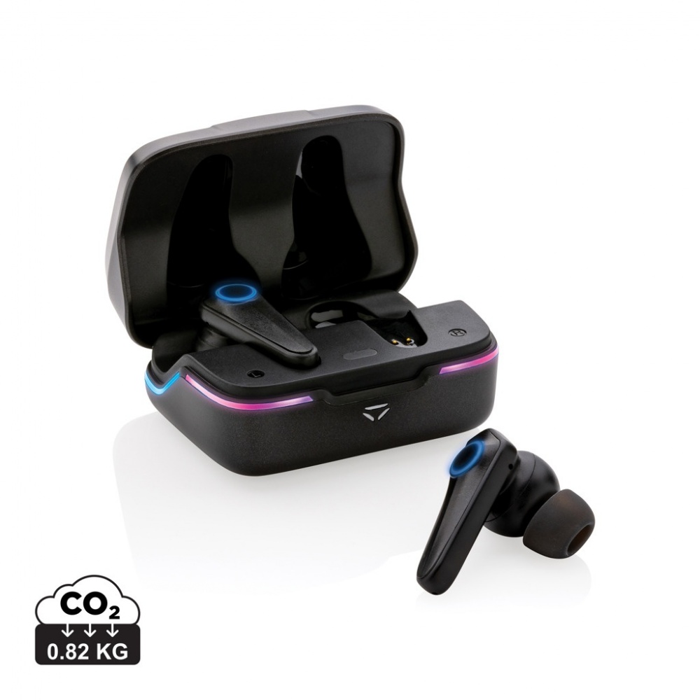 Logotrade business gift image of: RGB gaming earbuds with ENC