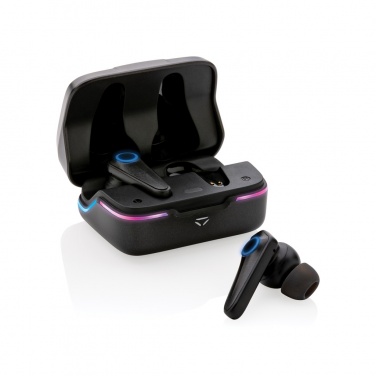 Logotrade promotional product image of: RGB gaming earbuds with ENC