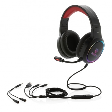 Logotrade promotional gift picture of: RGB gaming headset