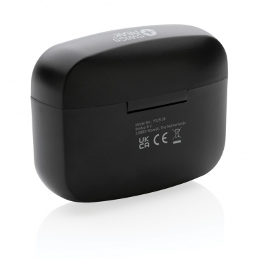 Logo trade promotional item photo of: Swiss Peak ANC TWS earbuds