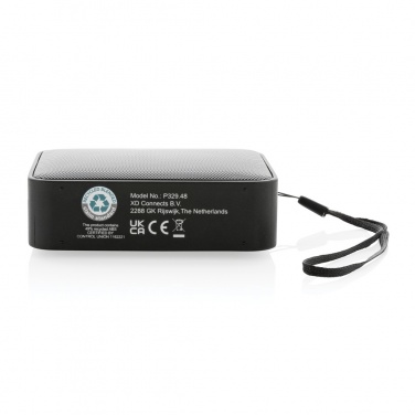 Logo trade promotional merchandise picture of: Urban Vitamin Vallejo RCS rplastic 3W speaker IPX 7