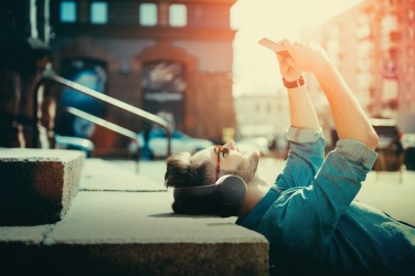 Logotrade promotional item image of: Motorola MOTO XT500 wireless over ear headphone