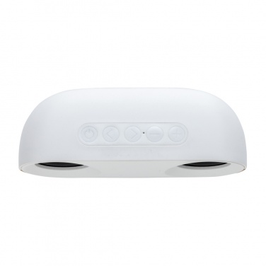 Logo trade promotional giveaways image of: Oregon RCS recycled plastic and cork 10W speaker