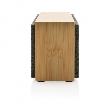 Logotrade promotional gift picture of: Wynn 10W bamboo wireless speaker
