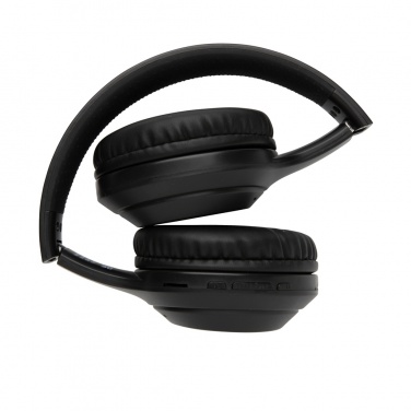 Logotrade promotional item image of: RCS standard recycled plastic headphone