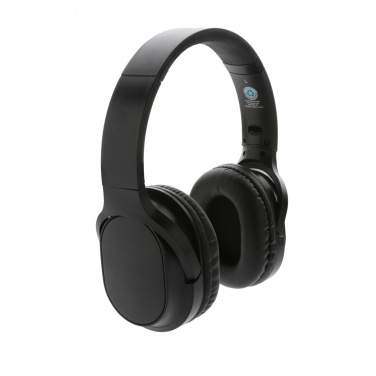 Logo trade corporate gift photo of: RCS recycled plastic Elite Foldable wireless headphone