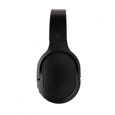 Logo trade business gift photo of: RCS recycled plastic Elite Foldable wireless headphone