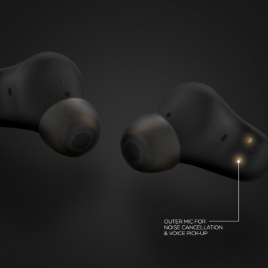 Logo trade promotional products picture of: Urban Vitamin Gilroy hybrid ANC and ENC earbuds