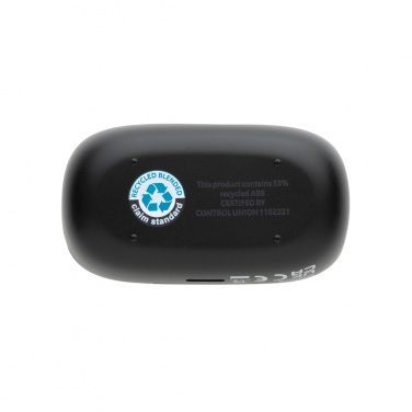 Logotrade promotional product image of: Urban Vitamin Palm Springs RCS rplastic ENC earbuds