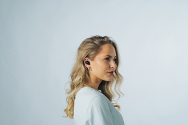 Logotrade promotional items photo of: Urban Vitamin Palm Springs RCS rplastic ENC earbuds