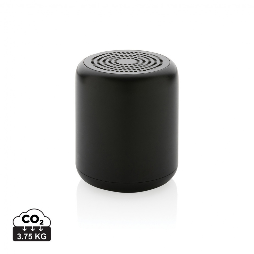 Logo trade corporate gifts image of: RCS certified recycled plastic 5W Wireless speaker