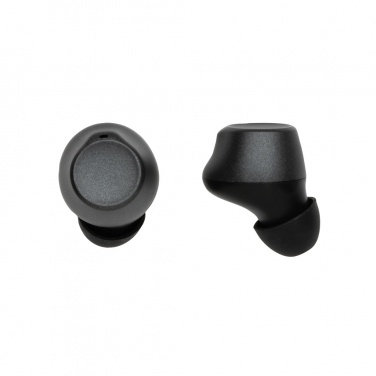Logotrade promotional gift image of: Terra RCS recycled aluminium wireless earbuds