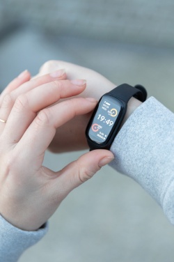 Logo trade advertising products picture of: RCS recycled TPU  activity watch 1.47'' screen with HR