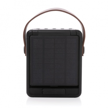 Logotrade promotional merchandise photo of: Skywave RCS recycled plastic solar speaker 12W
