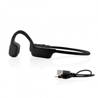 Logotrade promotional item picture of: Urban Vitamin Glendale RCS rplastic air conductive headphone