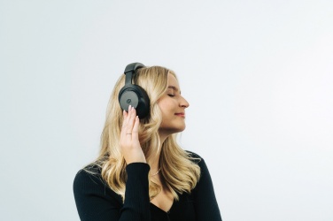 Logotrade promotional merchandise image of: Irvine RCS recycled and repairable ANC wireless headphone