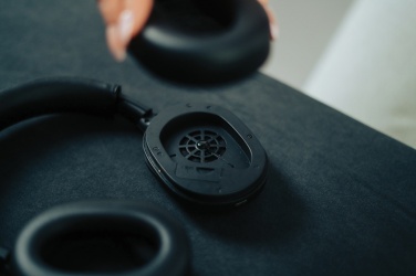 Logotrade promotional giveaway image of: Irvine RCS recycled and repairable ANC wireless headphone