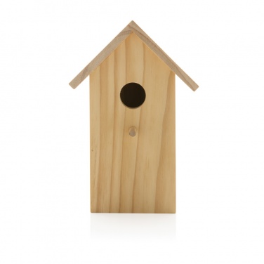 Logotrade business gift image of: Wooden birdhouse