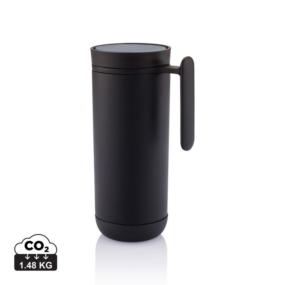 Logo trade promotional giveaways image of: Clik leak proof travel mug