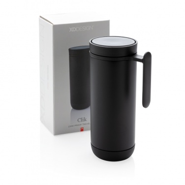 Logo trade promotional giveaway photo of: Clik leak proof travel mug